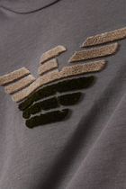Eagle Logo Long Sleeve Top